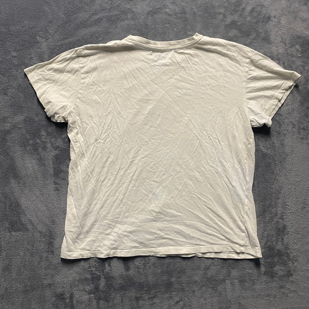 Pull&Bear Tshirt Womens Medium Sunbeam Dream Sunflower Rainbow Graphic Tee - Picture 2 of 5